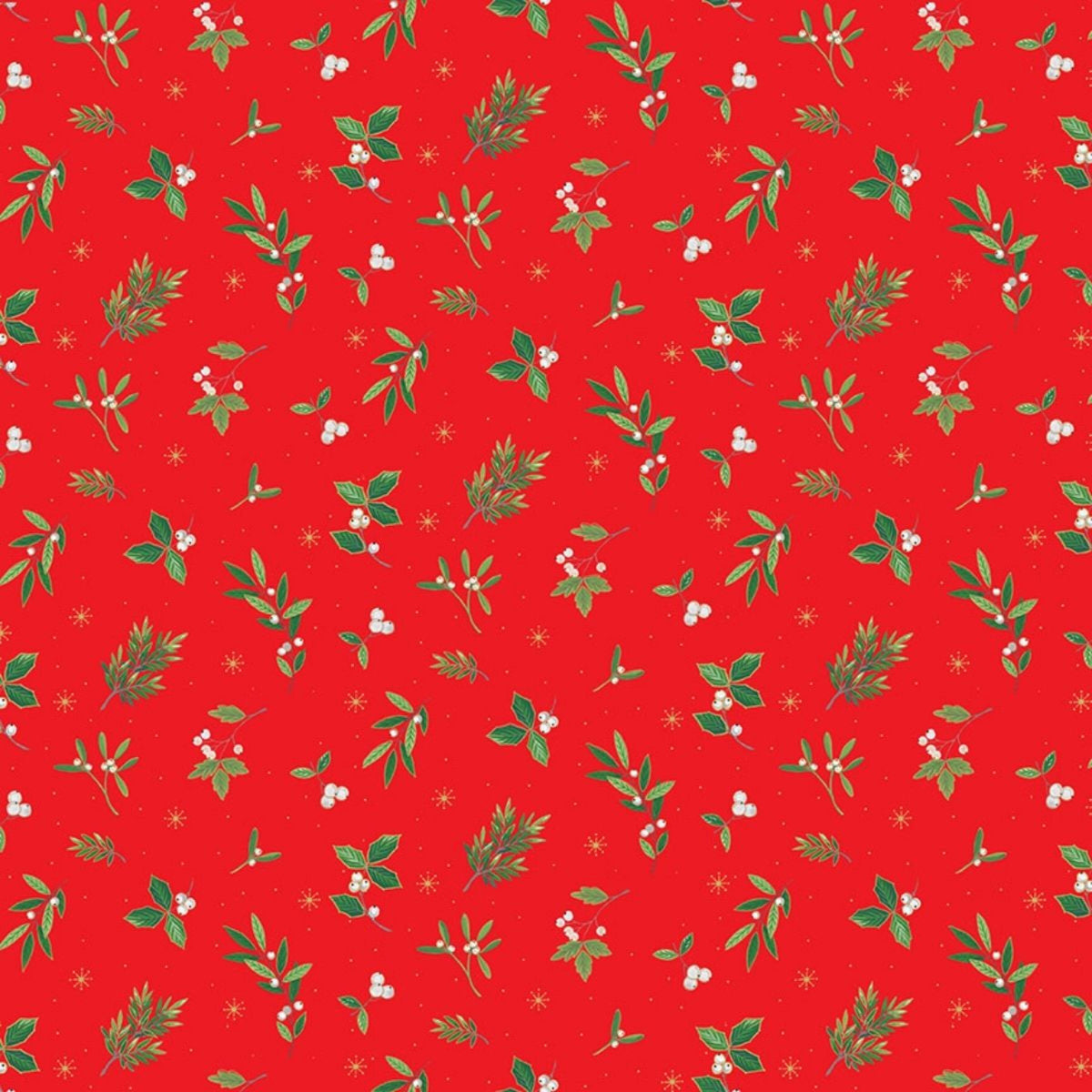 Baumwollstoff Festive Foliage Scatter