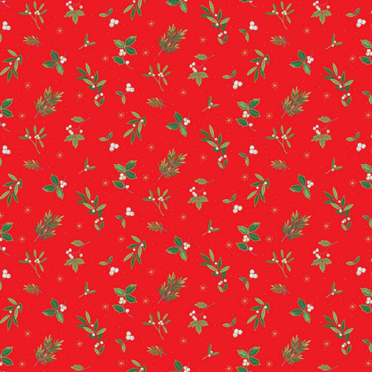 Baumwollstoff Festive Foliage Scatter