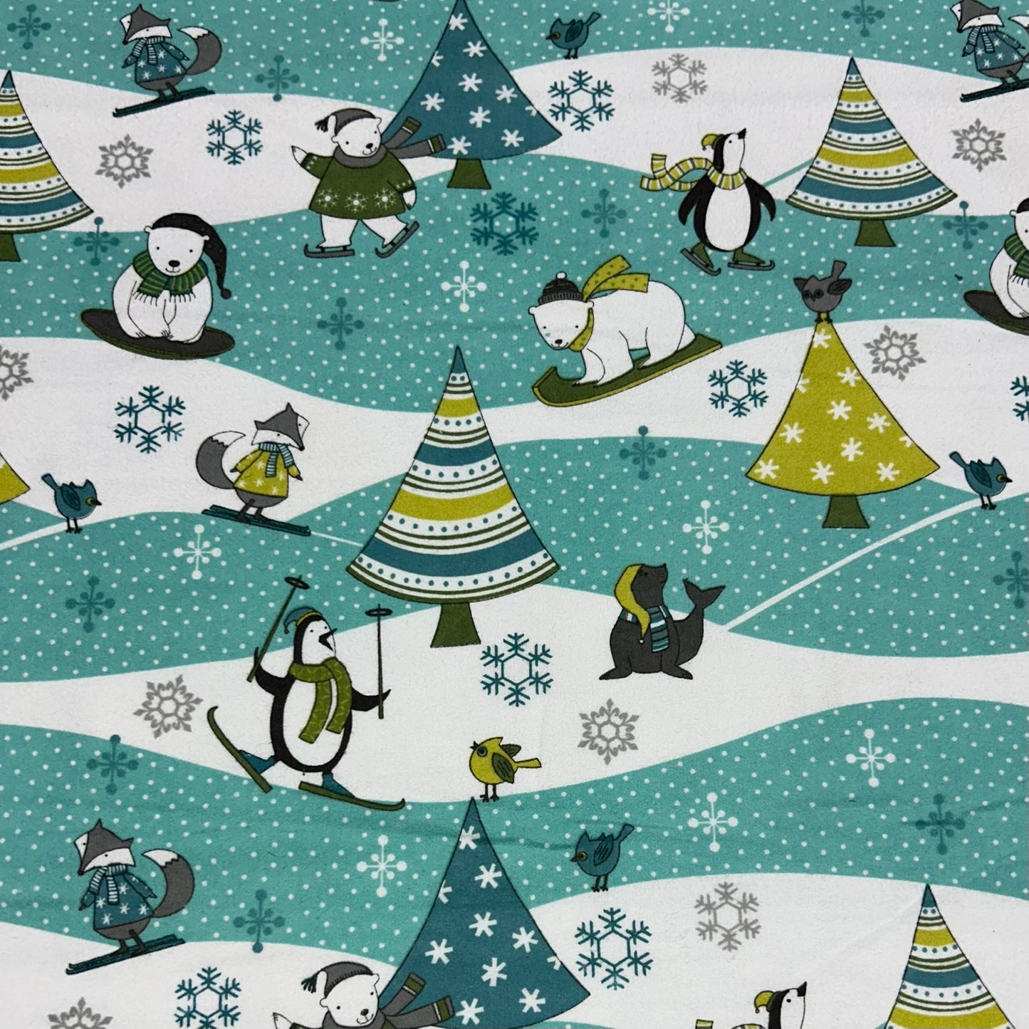 Arctic Antics Flanell