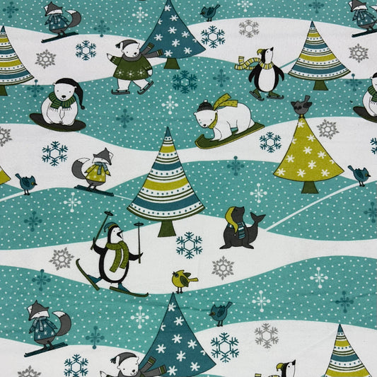 Arctic Antics Flanell