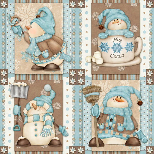 I Love Snow Flanell