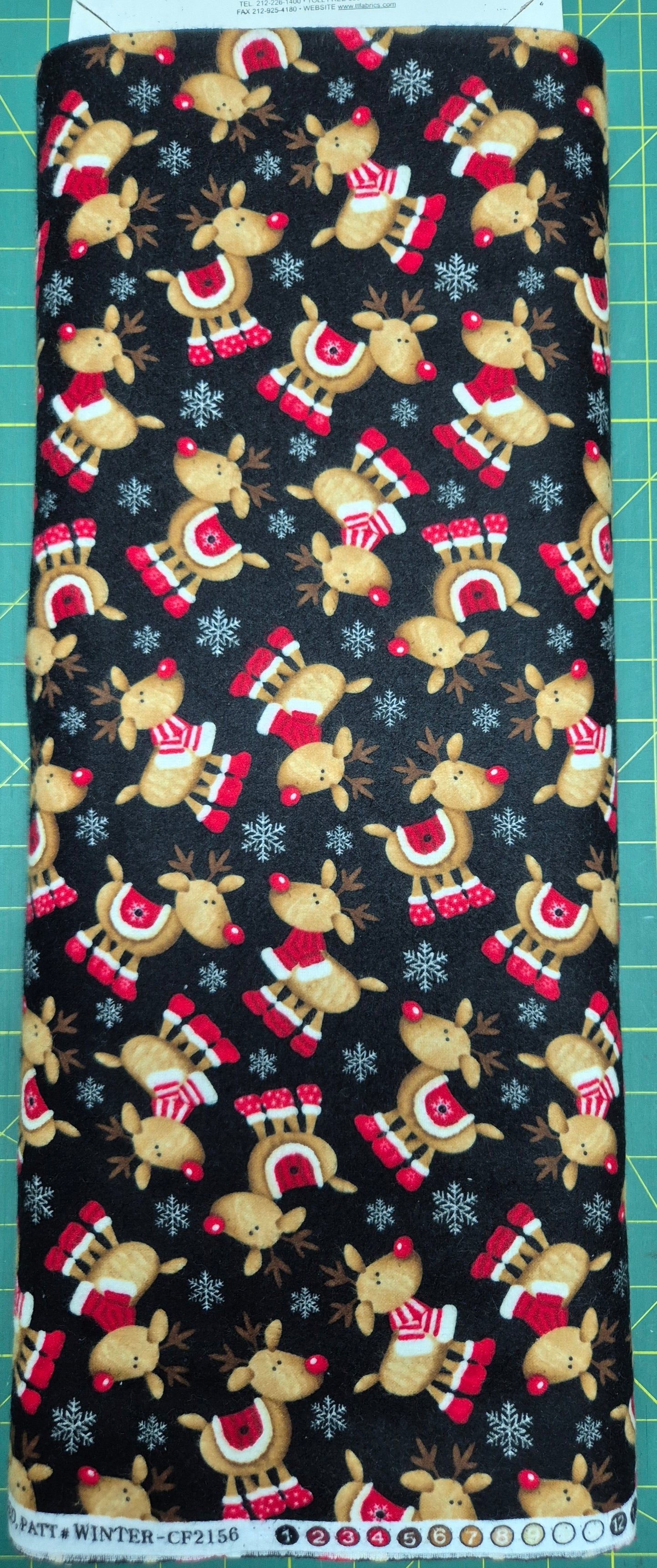 Rudolph Winter Flanell