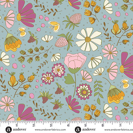 Baumwollstoff Flourish Andover Fabrics
