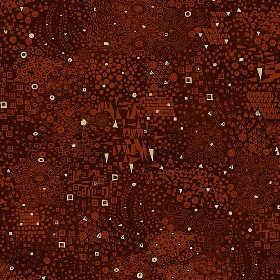 Golden Engraved Brown Makower UK