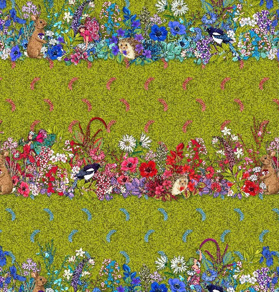 Baumwollstoff Hedgerow Free Spirit