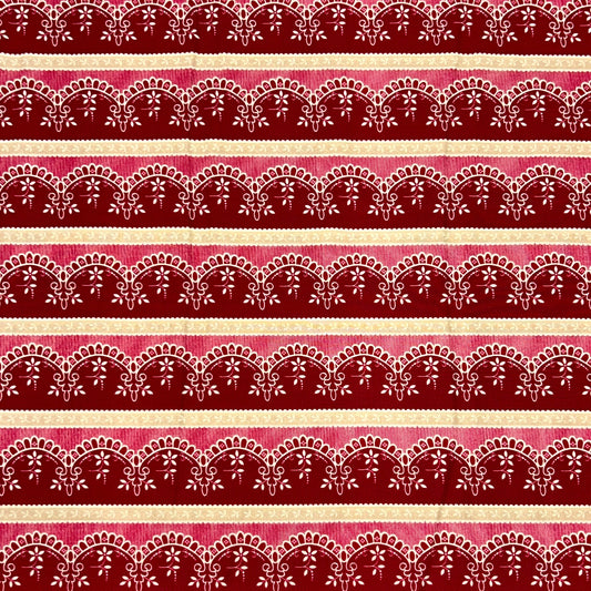Baumwollstoff Raspberry Parlour