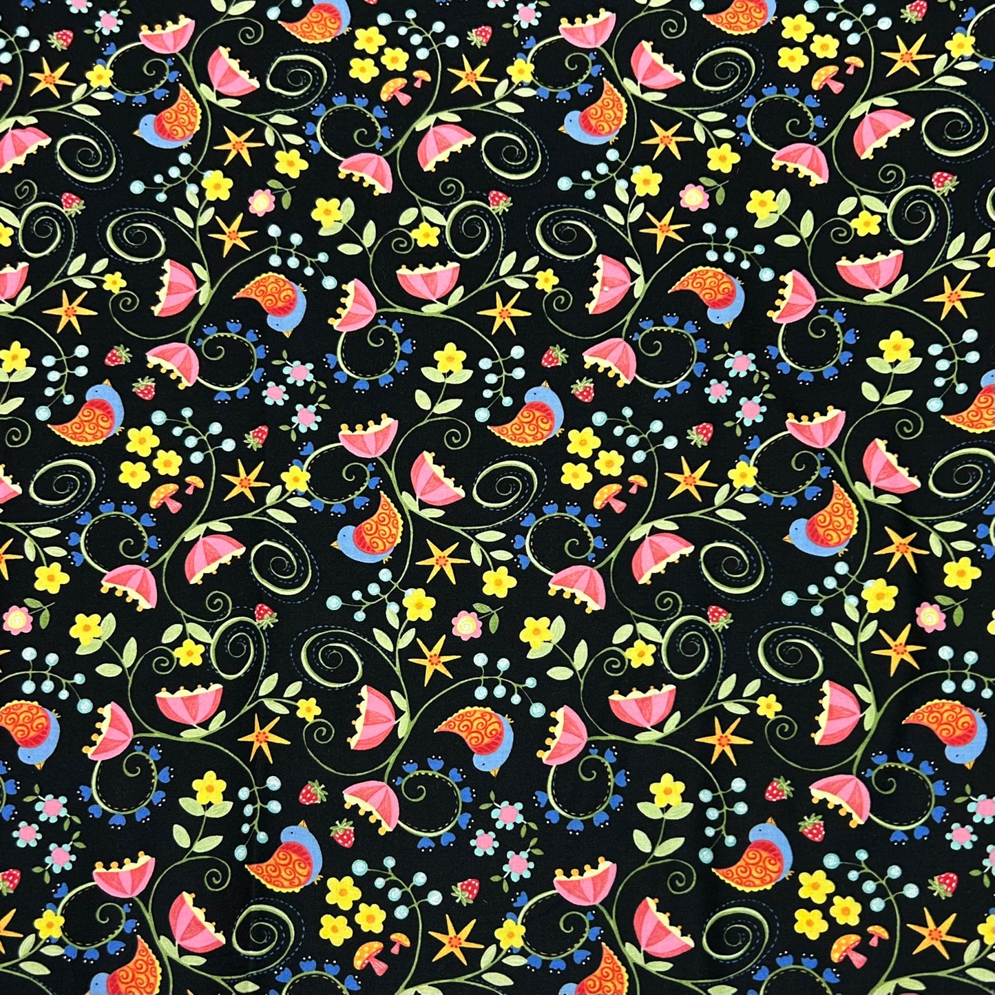 Baumwollstoff Strawberry Festival In The Beginning Fabrics