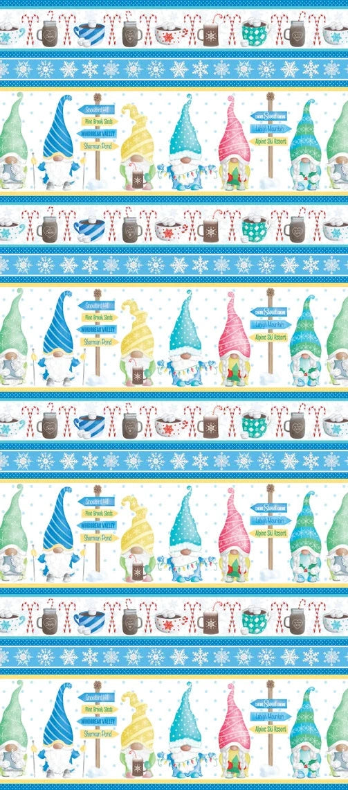 Winter Gnome Stripe Multi