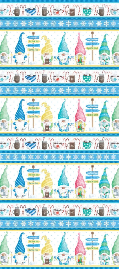 Winter Gnome Stripe Multi