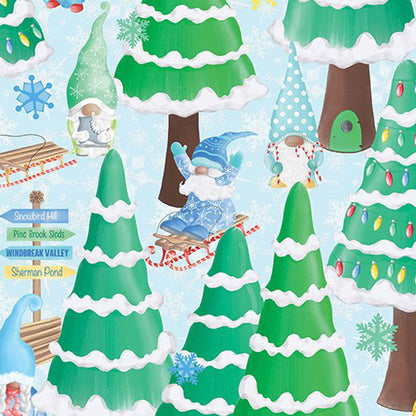 Wonderland Scenic Sky Blue