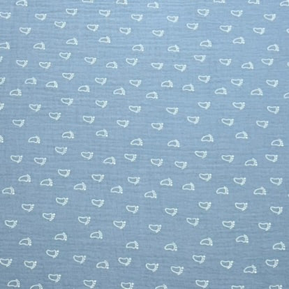 Bekleidungsstoff Barefoot Blue