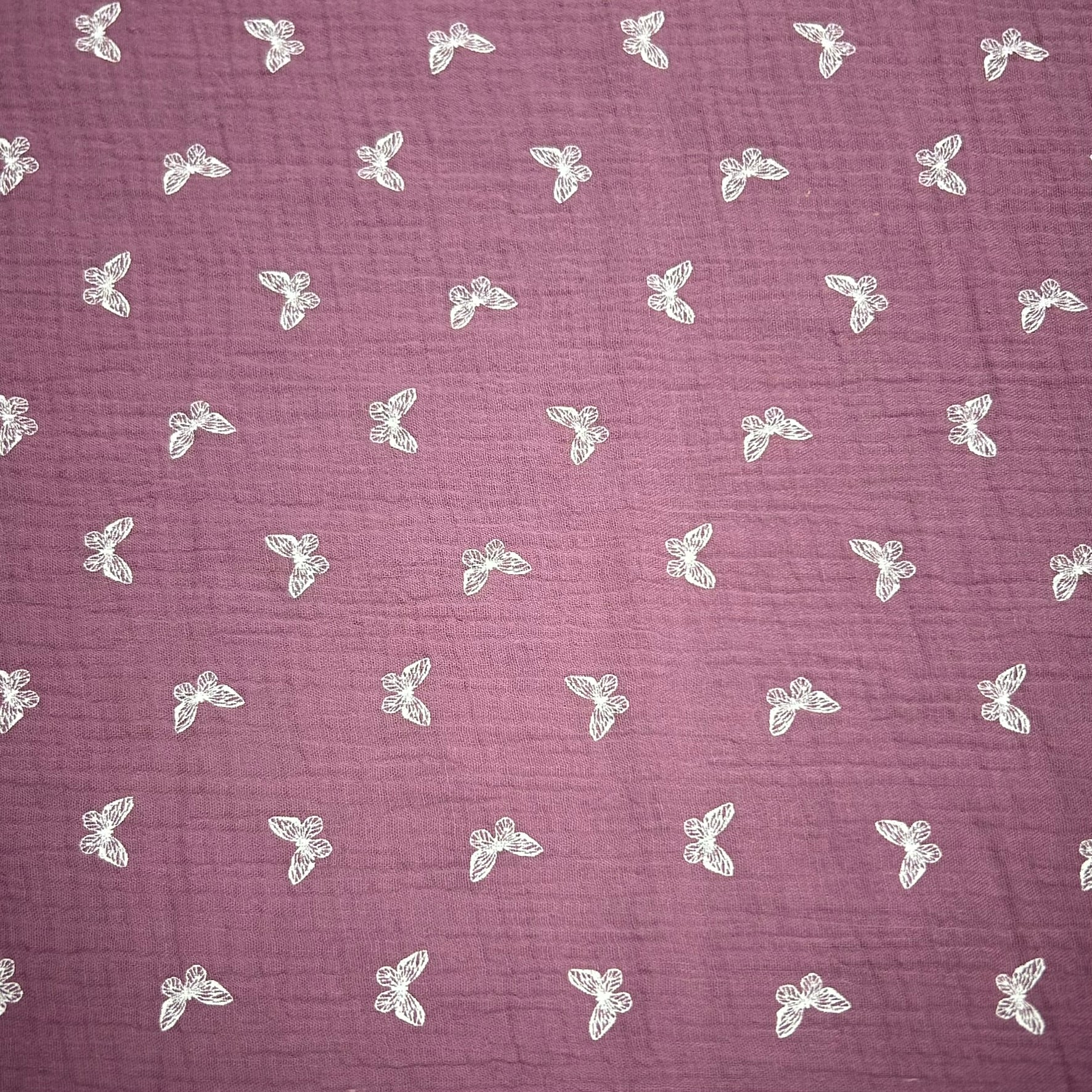 Bekleidungsstoff Butterfly Pink Swafing GmbH