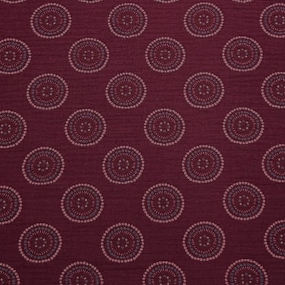 Bekleidungsstoff Button Wine