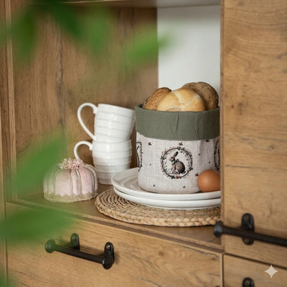 Brotkörbchen grün Clayre & Eef