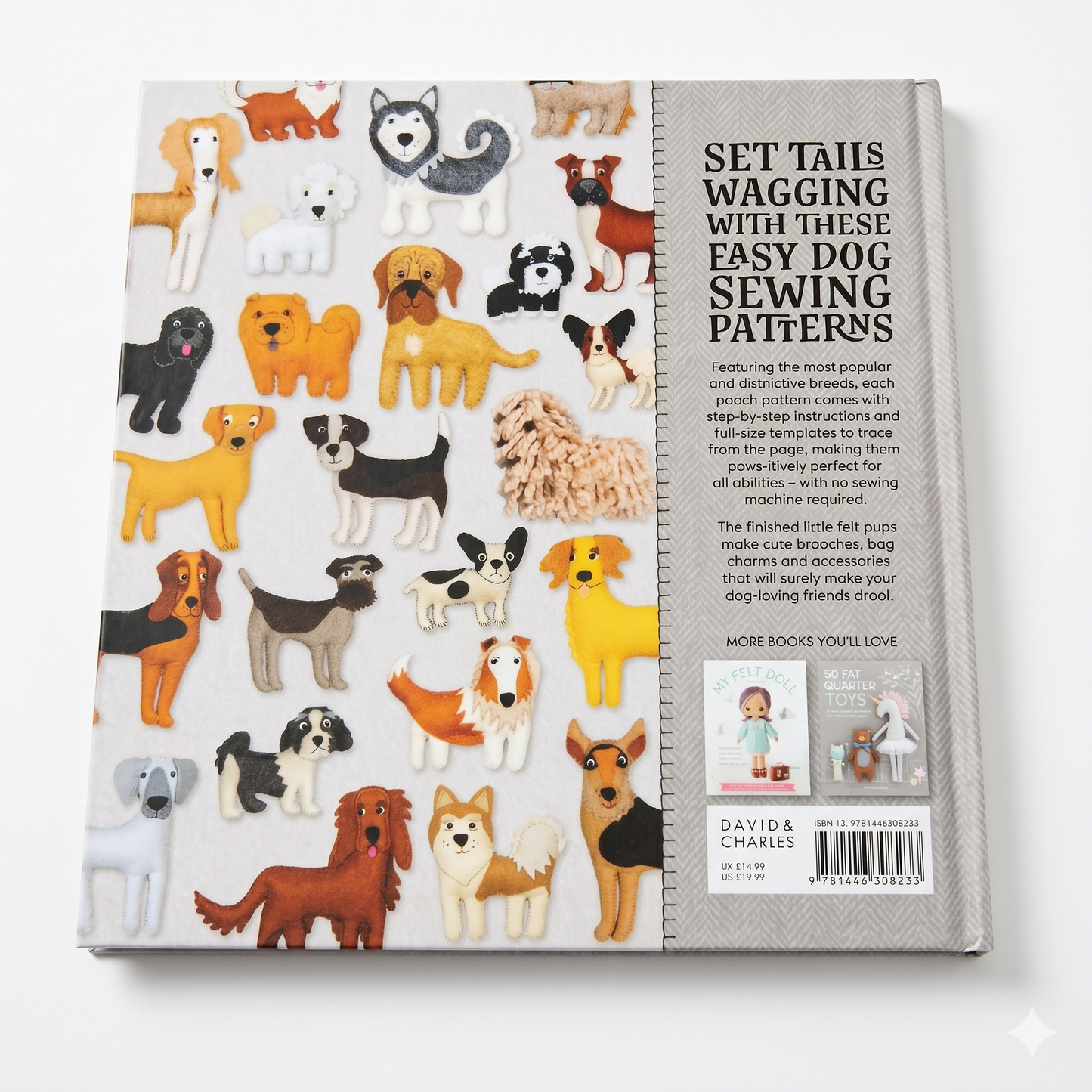 Stitch 50 Dogs - Easy Sewing Patterns for Adorable Plush Pups - Buch