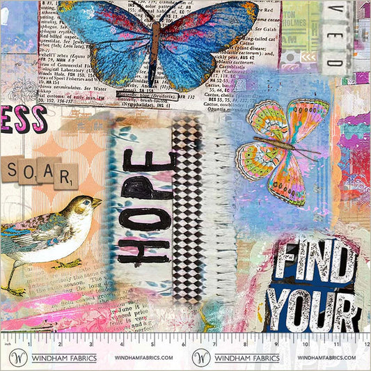Canvas Find Your Happy Windham Fabrics & Anthology Batiks