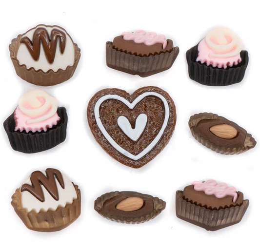 Dekoknopf Chocolate Bon Bons Dress It Up
