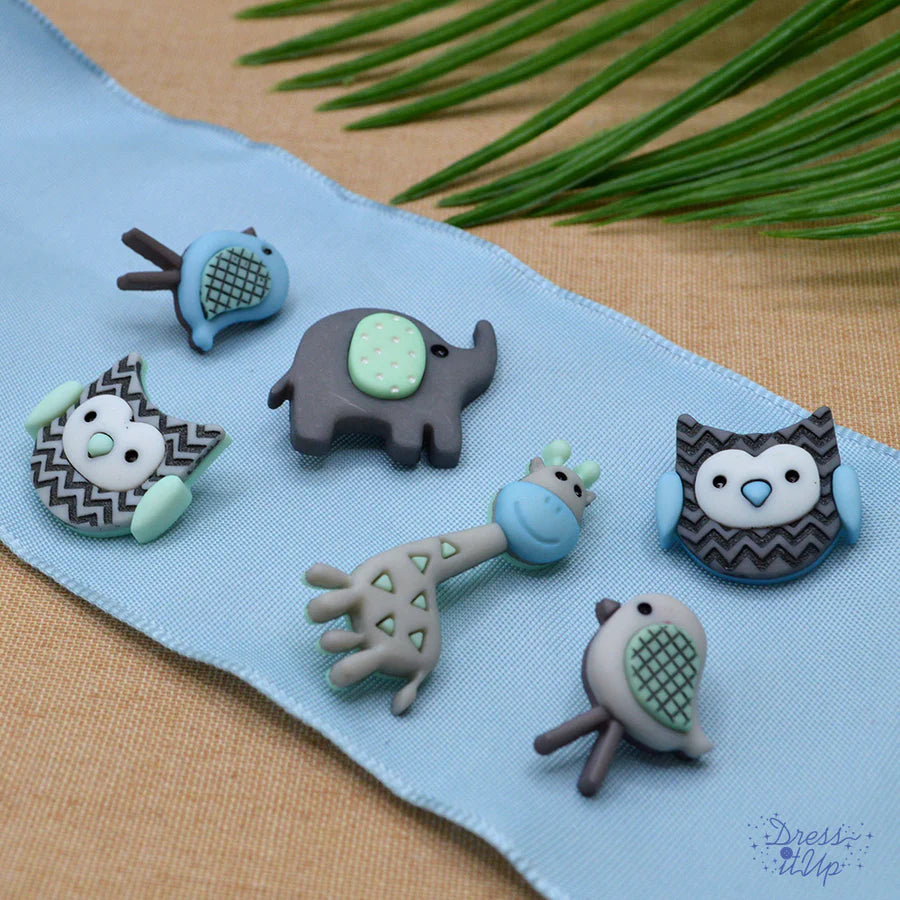 Dekoknopf Jungle Baby