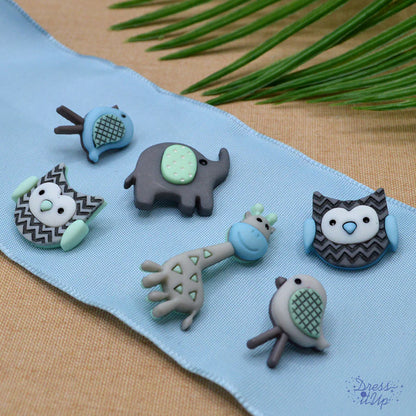 Dekoknopf Jungle Baby