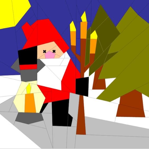 Quattro, der Wanderfunke Gundi's Quilt Heaven