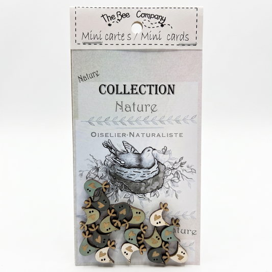 Holzknopf Birds Nature Collection The Bee Company