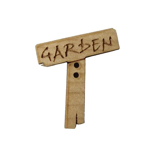 Garden Schild