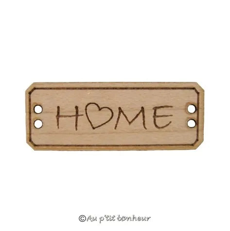 Home mit Herz Schild