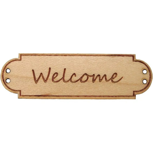 Welcome Schild