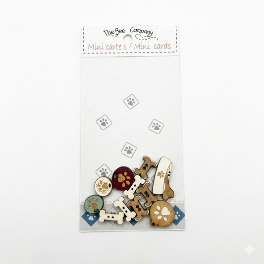 Holzknopf Dog The Bee Company