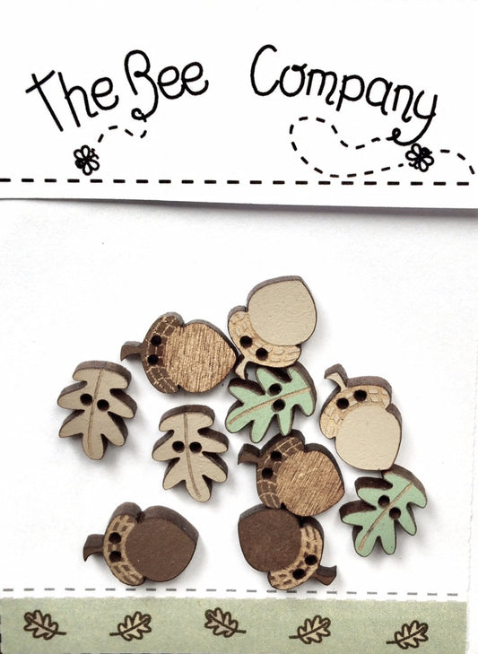 Holzknopf Fall The Bee Company