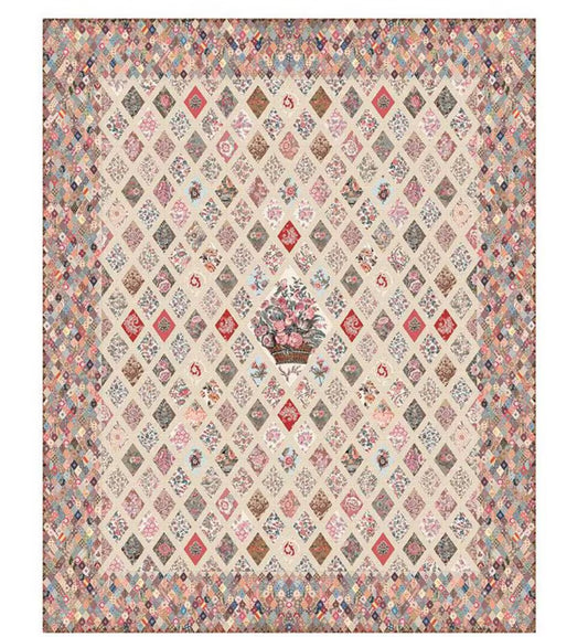 Materialpackung Jane Austen Coverlet Quilt Kit NACHBESTELLT Gundi's Quilt Heaven Importeur