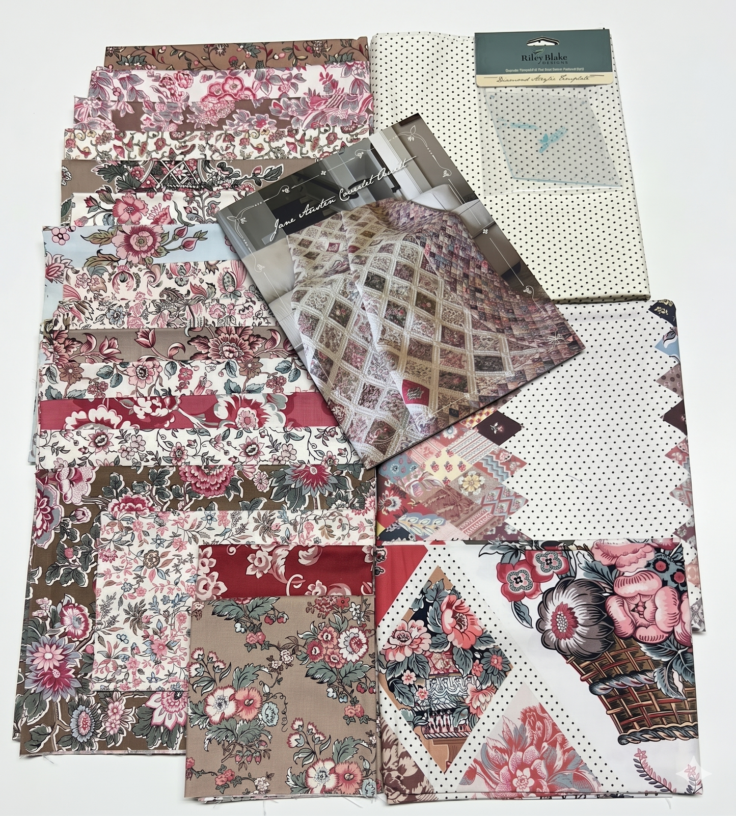 Materialpackung Jane Austen Coverlet Quilt Kit