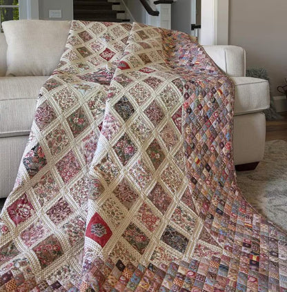 Materialpackung Jane Austin Coverlet Quilt Kit Gundi's Quilt Heaven Importeur