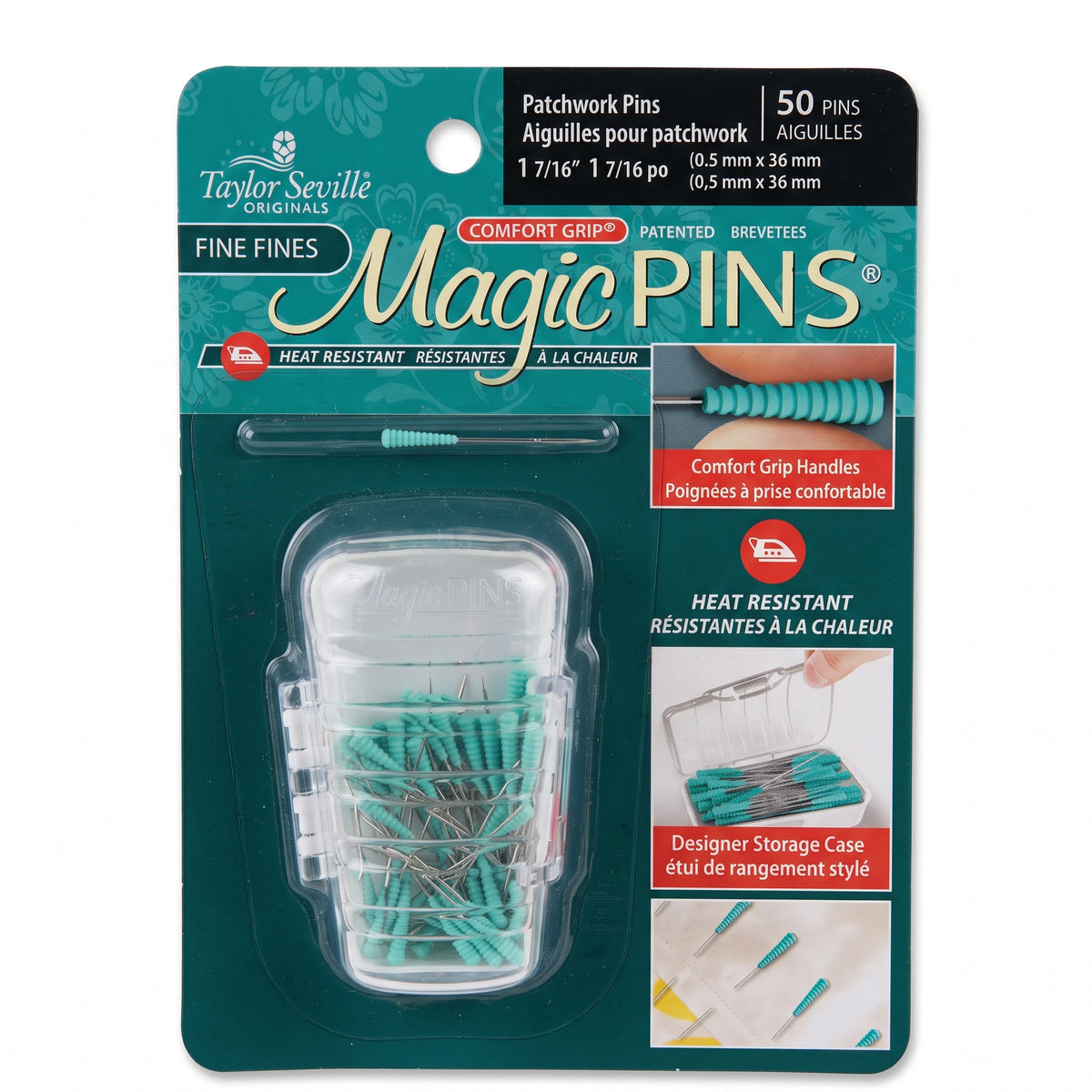 Patchwork Pins Fine Fines 50