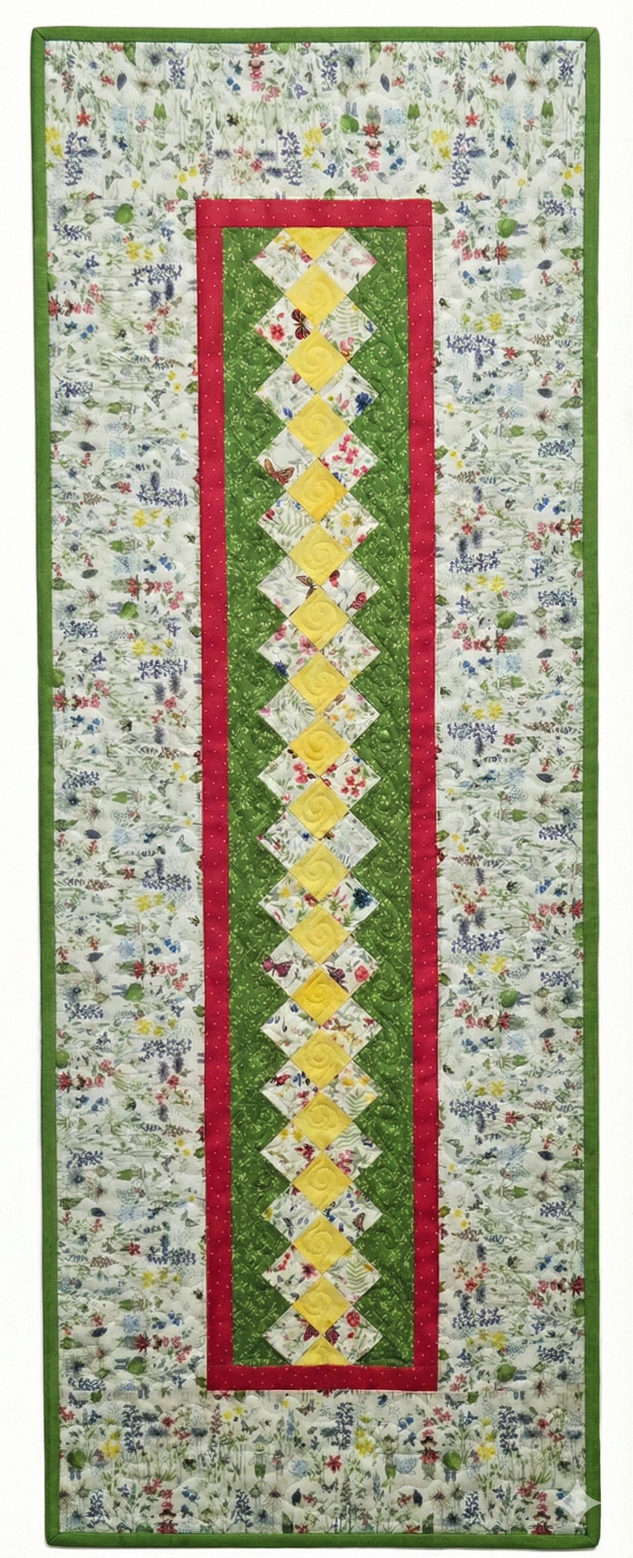 Materialpackung Blumenelfen Tischläufer