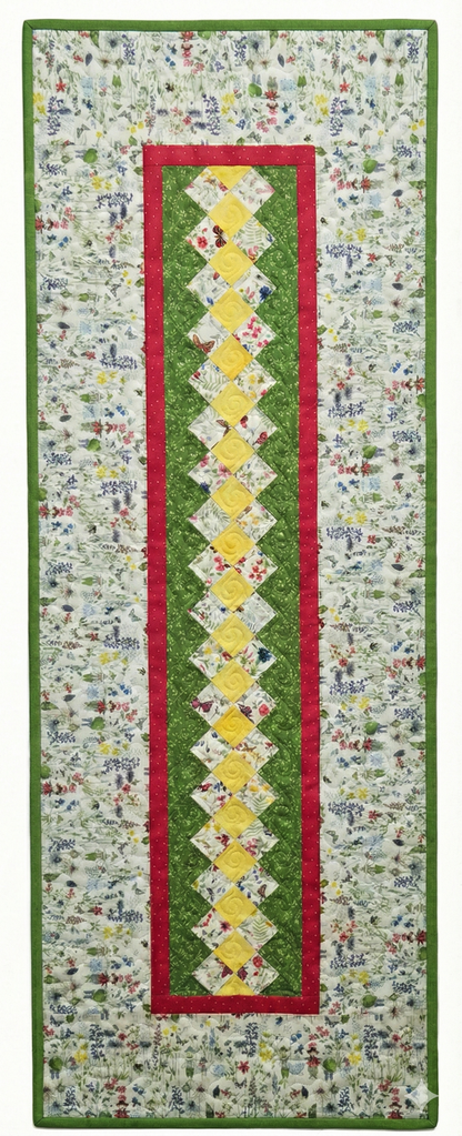 Materialpackung Blumenelfen Tischläufer