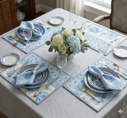 Materialpackung Spring Blue Gundi's Quilt Heaven