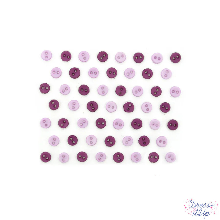 Dekoknopf Micro Mini Round Lavender