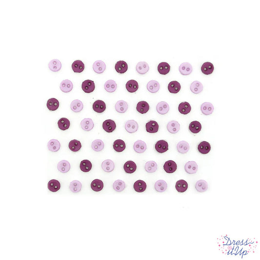 Dekoknopf Micro Mini Round Lavender Dress It Up