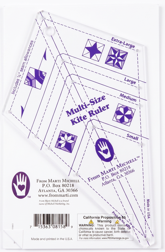 Multi Size Kite Ruler Marti Michell