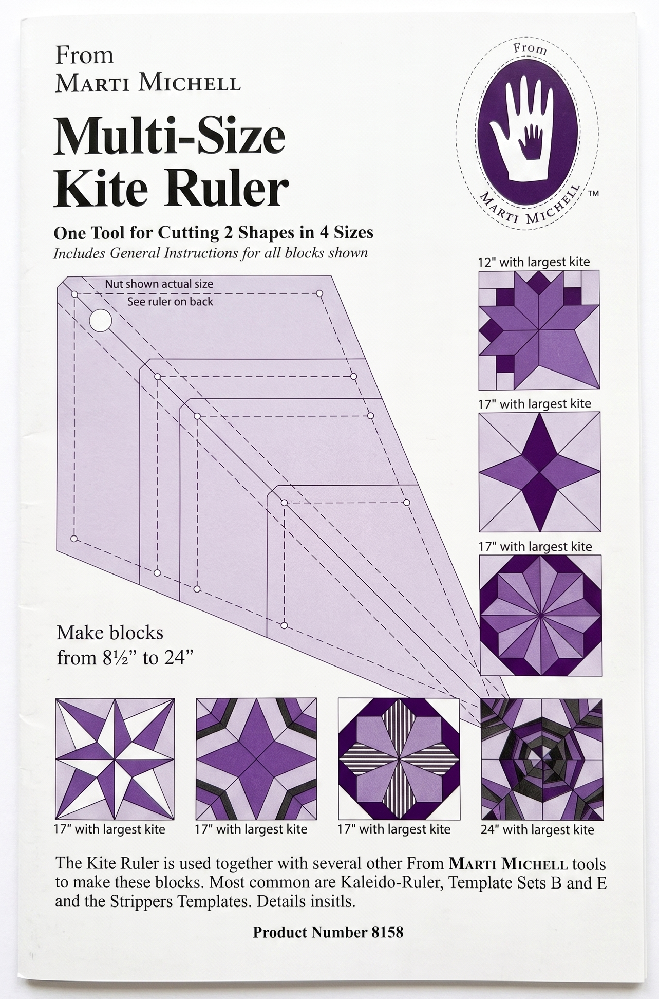 Multi Size Kite Ruler
