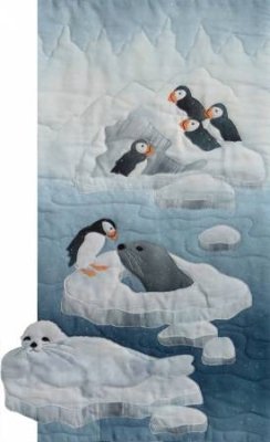 Nähanleitung Arctic Circle - Puffins & Seals Pine Needles Design