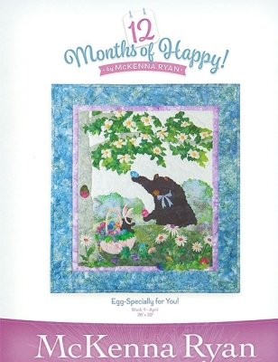 Nähanleitung Months of Happy - Egg Specially for You Pine Needles Design