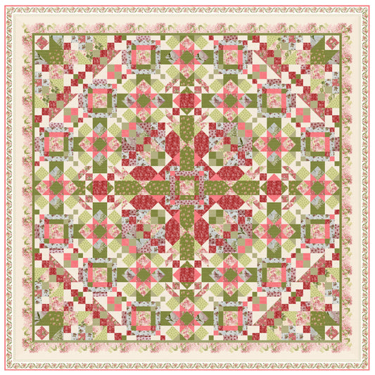 Mystery Quilt 2026  - Nähanleitung Variante B - 200 cm x 200 cm
