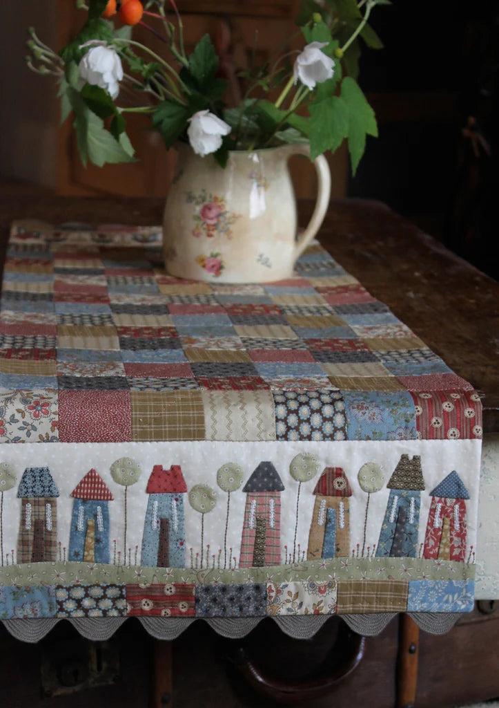 Nähanleitung Tiny Town Tablerunner