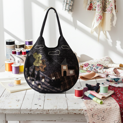 Nähanleitung Bag with Landscape Foltvilag