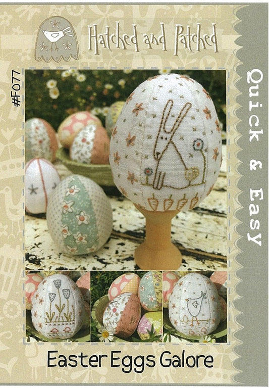Nähanleitung Easter Eggs Galore Hatched and Patched