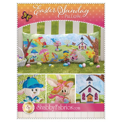 Nähanleitung Easter Sunday Pillow Shabby Fabrics
