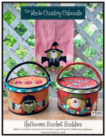 Nähanleitung Halloween Bucket Buddies The Whole Country Caboodle