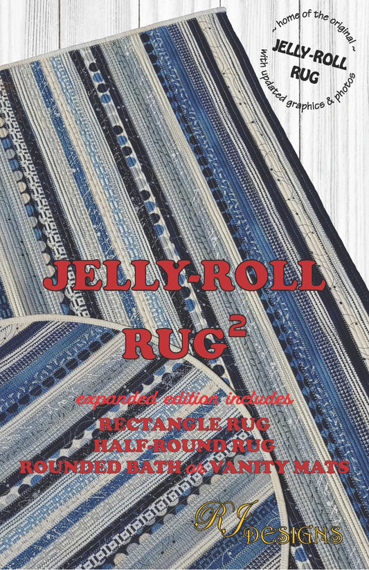 Nähanleitung Jelly Roll Rug Checker